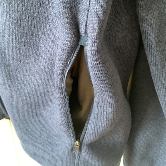 LL Bean Sweater Fleece Blue Size XXL Tall - Picture 4 of 9